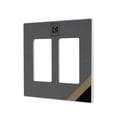 thumbnail image 1 of LAFC Diagonal Stripe Design Double Rocker Lightswitch Plate, 1 of 4