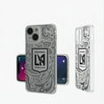 thumbnail image 1 of LAFC iPhone Paisley Design Clear Case, 1 of 7