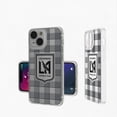 thumbnail image 1 of LAFC iPhone Plaid Design Clear Case, 1 of 7