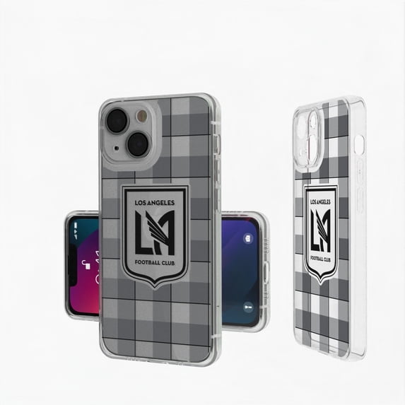 LAFC iPhone Plaid Design Clear Case