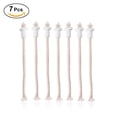 thumbnail image 1 of Lamp Wicks, Oil Wick,7Pcs Ceramic Holders Torch Wine Bottle Oil Candle Lamp Fiber Glass Heat- Kerosene Wick, 1 of 11