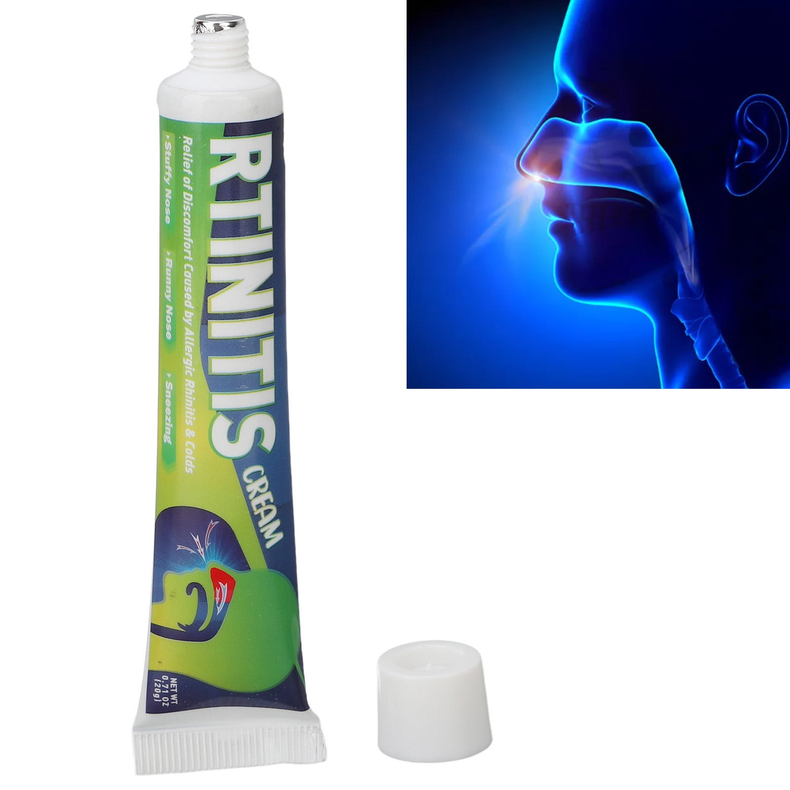 LAFGUR Lubricating Nasal Gel 20g Rhinitis Care Cream Allergy Relief