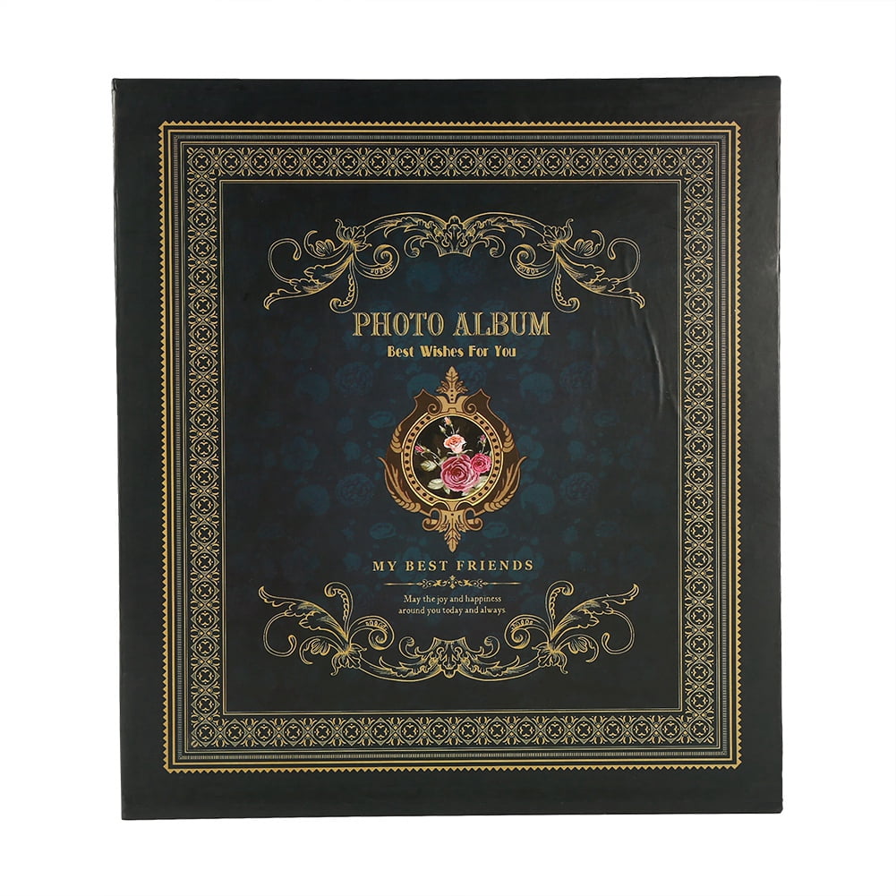 LALAFINA 2pcs Photo Albums for 4x6 Photos Holds 500 Ticket Stub Album Photo  Albums with Sticky Pages Note Album