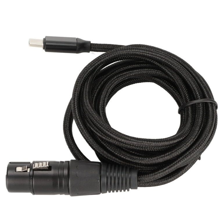 LAFGUR USB C to XLR Connector,USB C to XLR Female Cable Low Noise