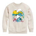 thumbnail image 1 of Smurfs - Smurfette Nature - Youth Boys Crew Fleece Sweatshirt, 1 of 4