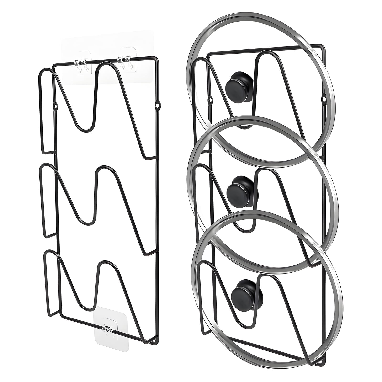 2 Pack Pot Lid Organizer