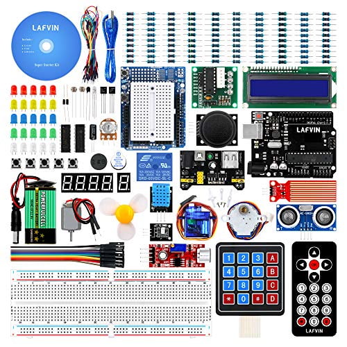 LAFVIN Project Super Starter Kit for R3 Mega2560 Mega328 Nano with Tutorial Compatible with Arduino IDE