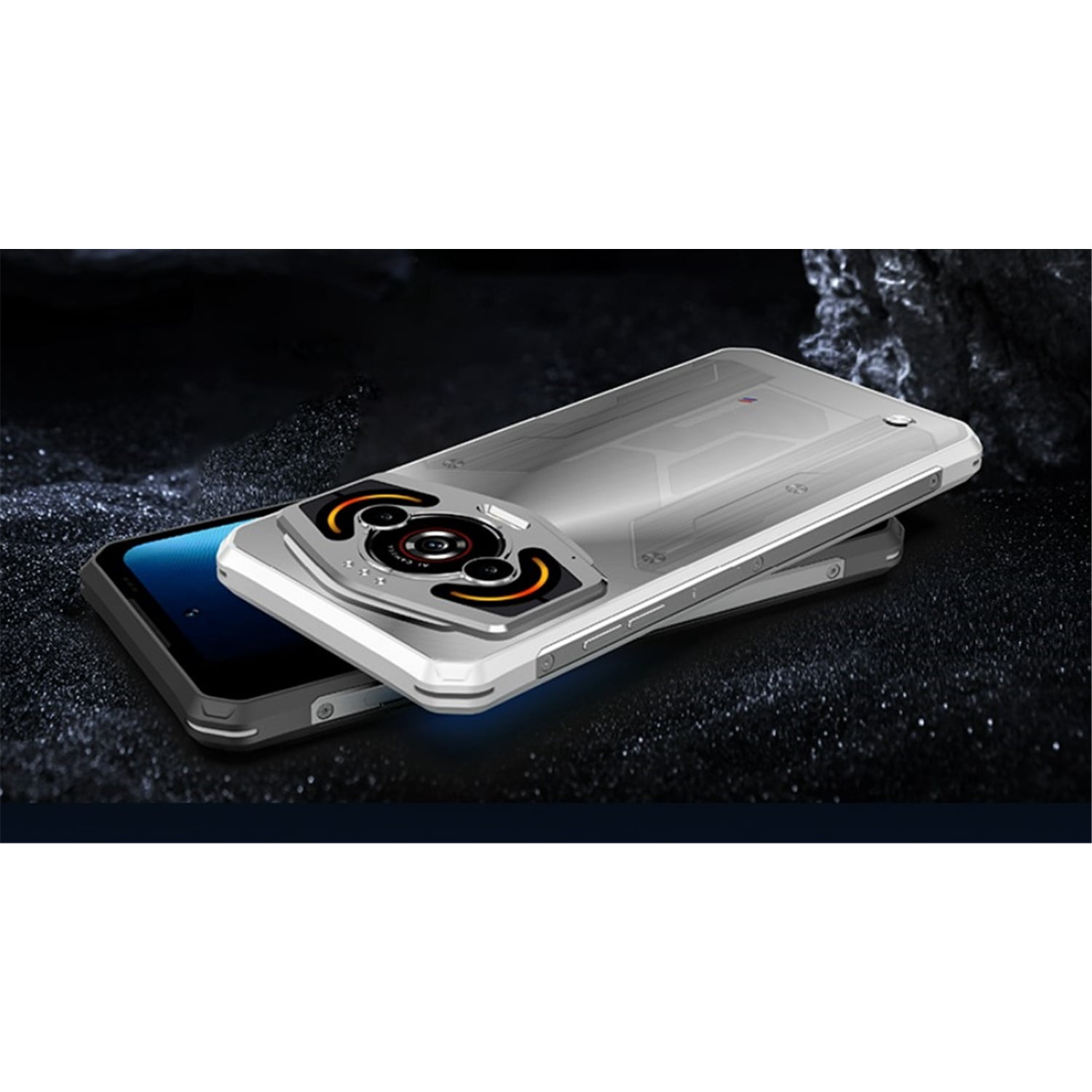 LAGENIO Panther1 Outdoor Mobile Phone Without Contract Android 15, 4GB + 128GB IP68 Waterproof, 5150mAh