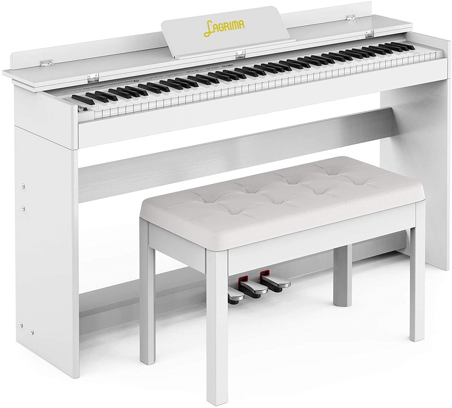 LAGRIMA Digital Grand Piano Standard Keyboard Piano for