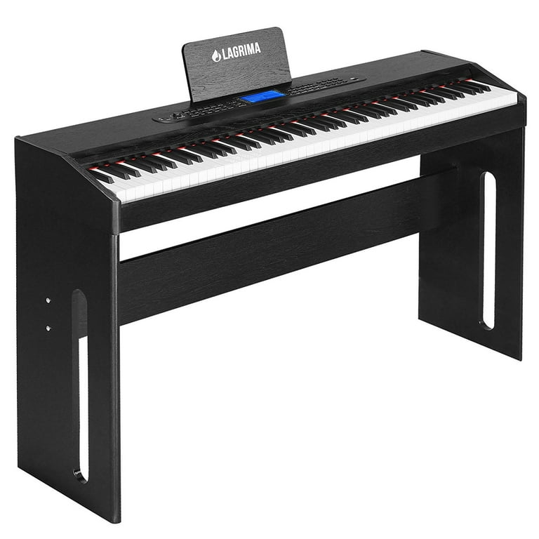 LAGRIMA Electric Digital Grand Console Keyboard Piano for