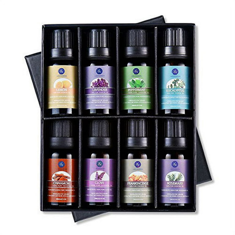 Lagunamoon Premium Essential Oils Set, 20 Pcs Pure Natural