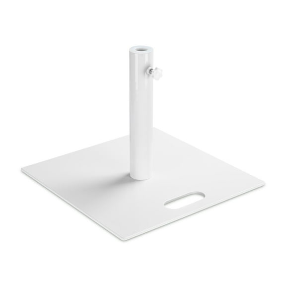 LAGarden 34 Lbs Umbrella Base Patio Umbrella Stand Steel Plate Outdoor Deck For Garden Market Table Poolside Balcony