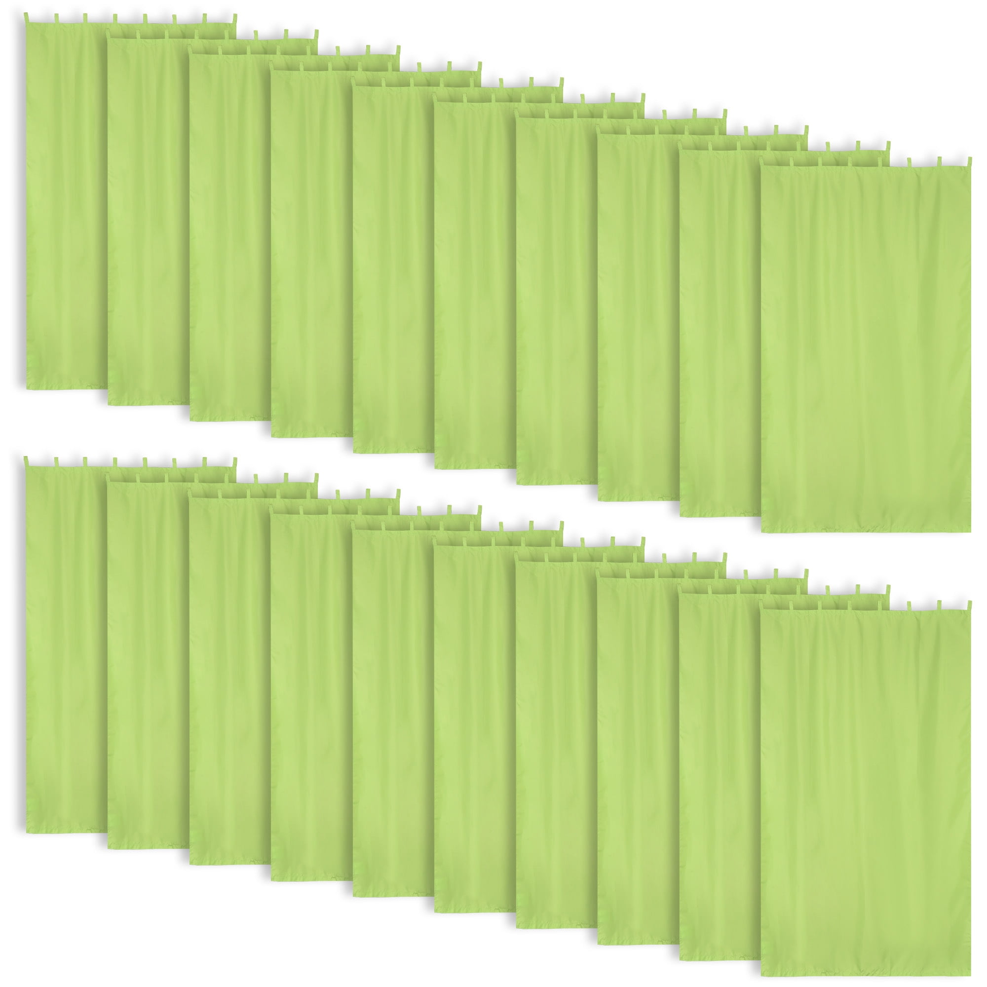 LAGarden 54"x108" Outdoor Privacy Curtain Panel Tab Top UV30+ Backyard