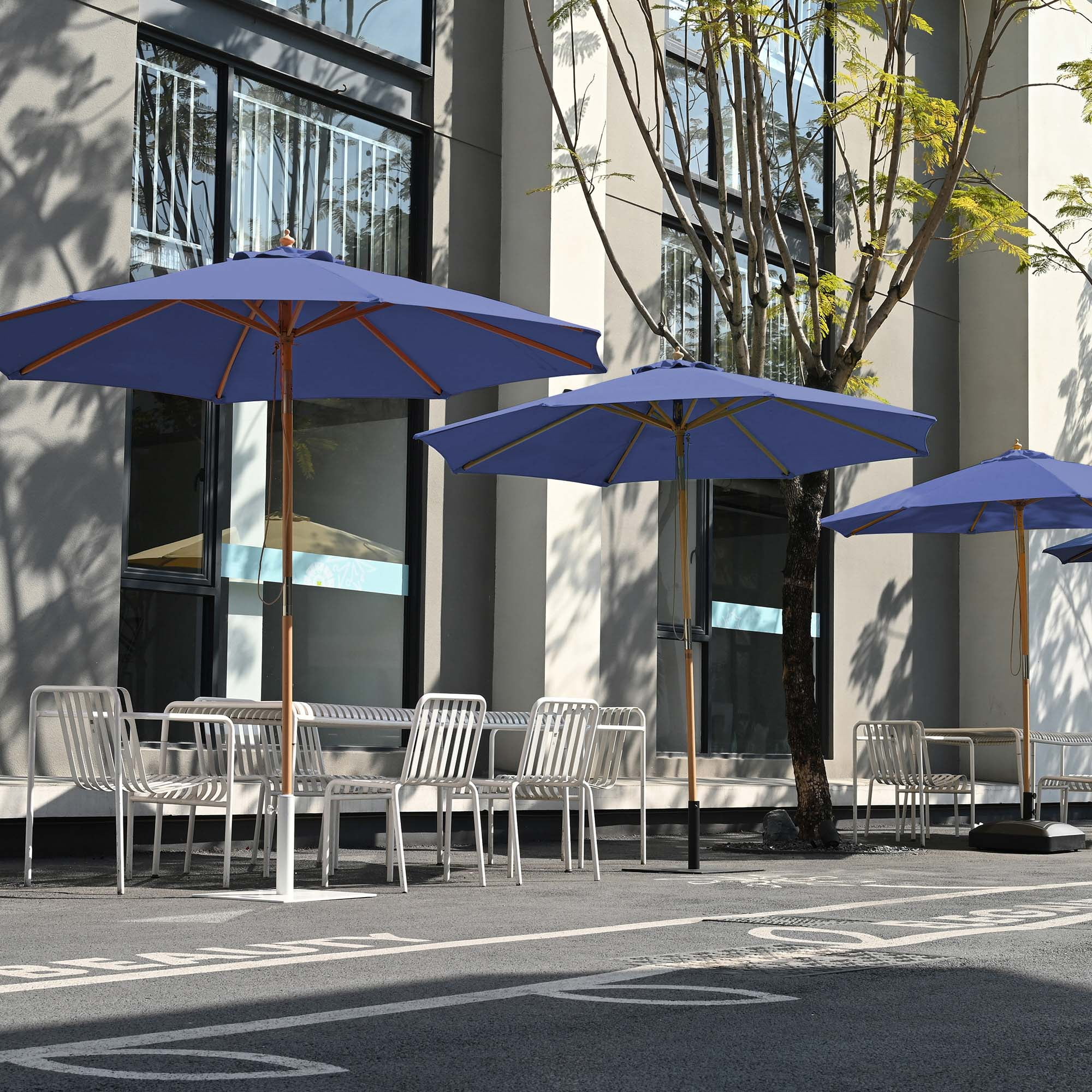 cheap purple patio umbrellas Best Choice Products 10ft Solar LED Offset Hanging Outdoor Market Patio Umbrella w/ Adjustable Tilt