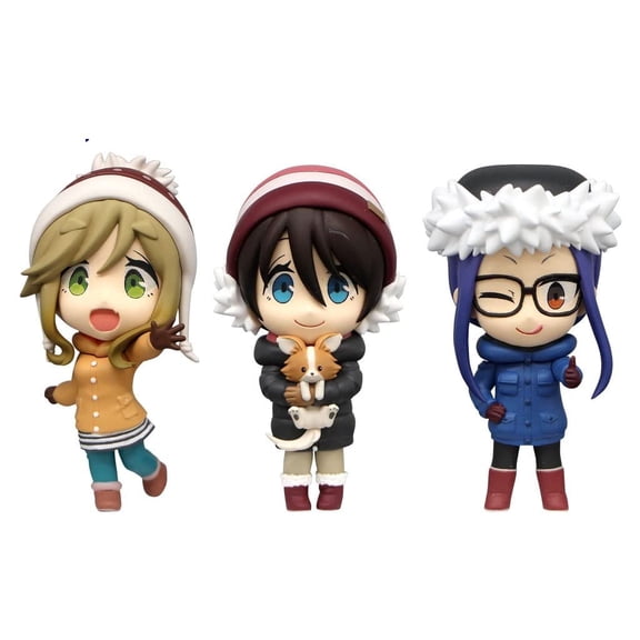 LAID-BACK CAMP SEASON2 Chobirume Figure set-LAID-BACK CAMP SEASON2