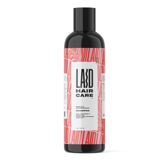 LAID Hair Care Pink Cucumber & Green Tea Weightless Silkening Silk Me Out Shampoo