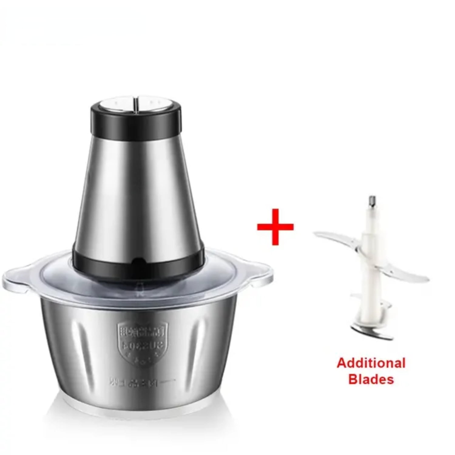 LAIFNG Highpowered Stainless Steel Meat Grinder with 500W Motor 2L