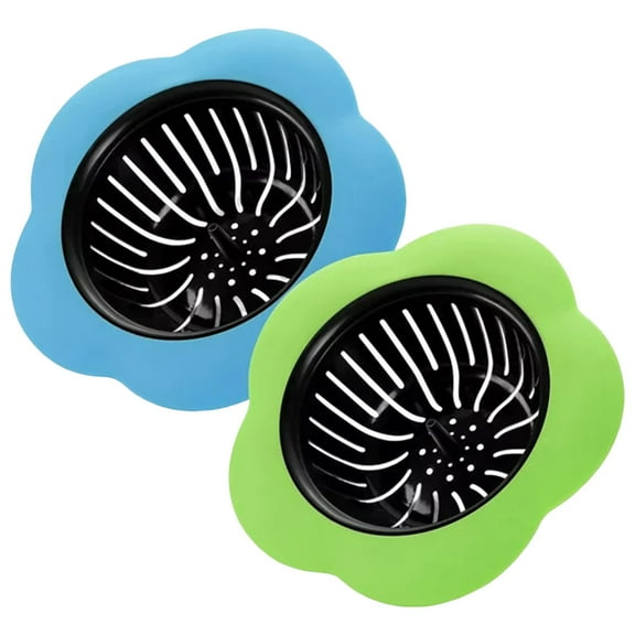 LAILLSH 2 Pack Kitchen Sink Strainer, Upgraded Silicone Sink Drain Strainer for Most Kitchen Sink Drain Basket - 2025 New Arrival🔥