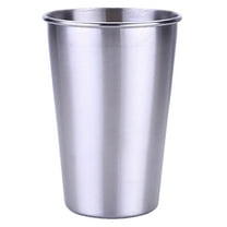 LAILLSH 2025 New Arrival Glass Bottles Stainless Steel Cups,Metal Drinking Tumblers,Unbreakable Light Drinking Cups