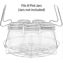 LAILLSH 2025 New Arrival Rack Canning Rack, Stainless Steel Canning Jar Rack Canner Rack