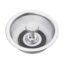LAILLSH 2025 New Arrival Strainers Strainer Basket Stopper Stainless Kitchen Strainer Replacement Kitchen Strainer Multi Purpose Kitchen Drain Cover Basket Strainer for Hair