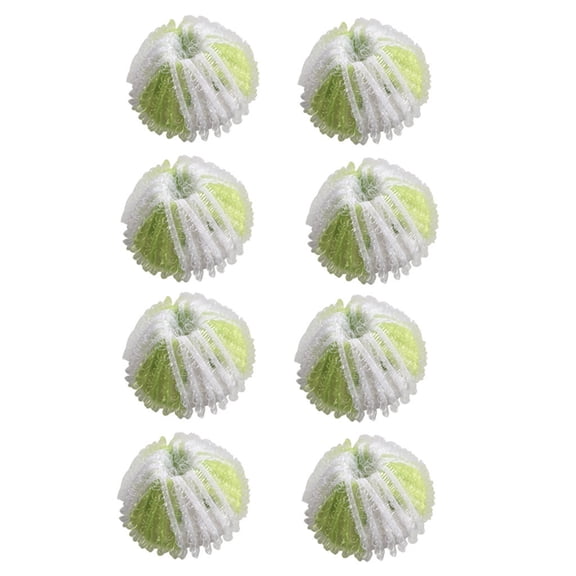 LAILLSH 2026 New Arrival Cleaning Balls Wash Lint Cleaning Grabbing for Washing Laundry Hair NE Fluff 8Pcs Machine Cleaning Supplies