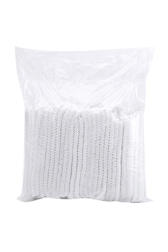 2026 New Arrival Cleaning Products 65PC Disposable Hat Disposable Anti-fall Protection Non-woven Double Rib Bar Cap