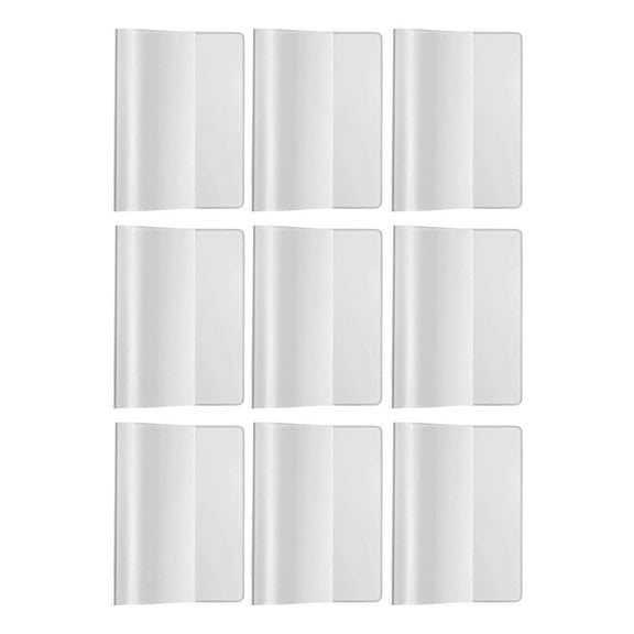 LAILLSH 2026 New Arrival Copier Protective Case Set Of 9 Transparent Cover Certificate PC 100PCS Protective Case Office & Stationery