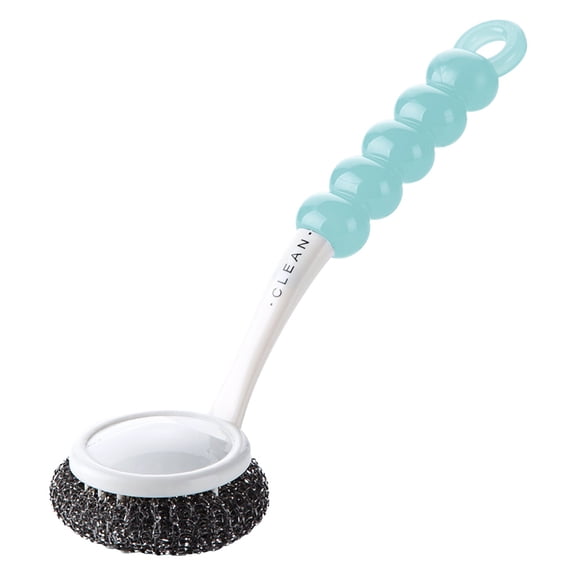 LAILLSH 2026 New Arrival Decanter Cleaning Balls Ergonomic Kitchen Dish Scrubber with Wire for Pots and Pans Cleaning Non Scratch Bowl Brush for Efficient Dishwashing Household Cleaning Tool