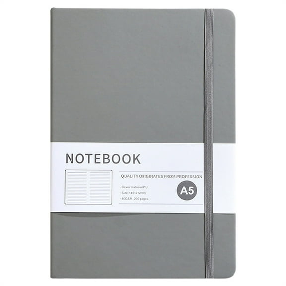LAILLSH 2026 New Arrival Notebook A4 Lined Journal Notebook 8.35 X 5.71 Inch Hardcover Leather Notebook For Work Wide Ruled Notebook Journal For Women Men 2 Thick Paper Lay Flat A5