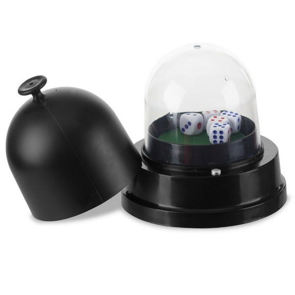 LAILLSH 2026 New Arrival Printer Dice Shaker: Automatic Electronic Split Table Dice Cup for Entertainment