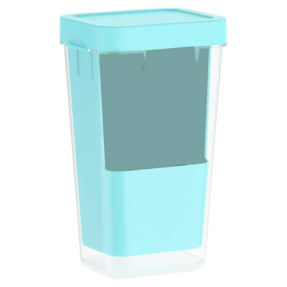 LAILLSH Fresh Herb Keeper for Refrigerator, Clear Plastic Asparagus Saver,Herb Saver for Refrigerator Efficient Asparagus Container,Vegetable Keeper for Cilantro, Mint, Parsley - 2025 New Arrival🔥