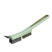 LAILLSH Kitchen Stove Top Cleaner Grout Brush Wire Brushes for Cleaning Gap Cleaning Brush House Cleaning Kit Hard Bristle Crevice Cleaning Brush Cleaning Gadgets Scraper - 2025 New Arrival🔥