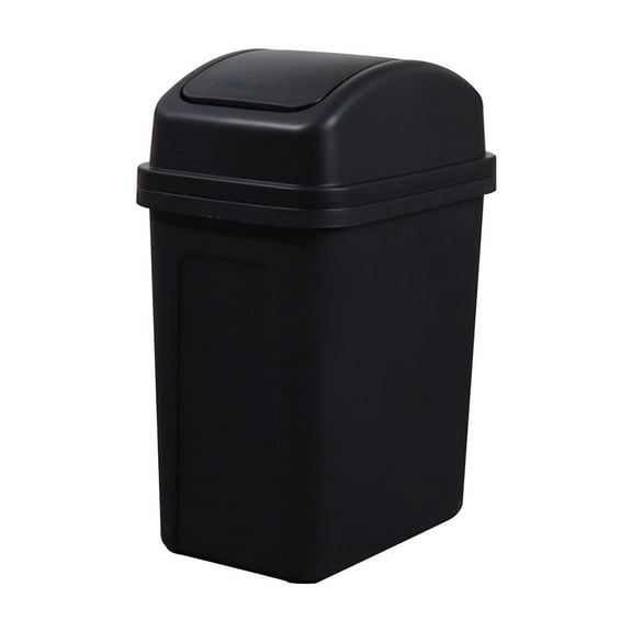 LAILLSH Slim Rectangular Trash Can with lid Restaurant Trash Can Commercial Trash Can Tall Plastic Trash Can Industrial Trash Can Square Trash Cans for Kitchen Trash Can - 2025 New Arrival🔥