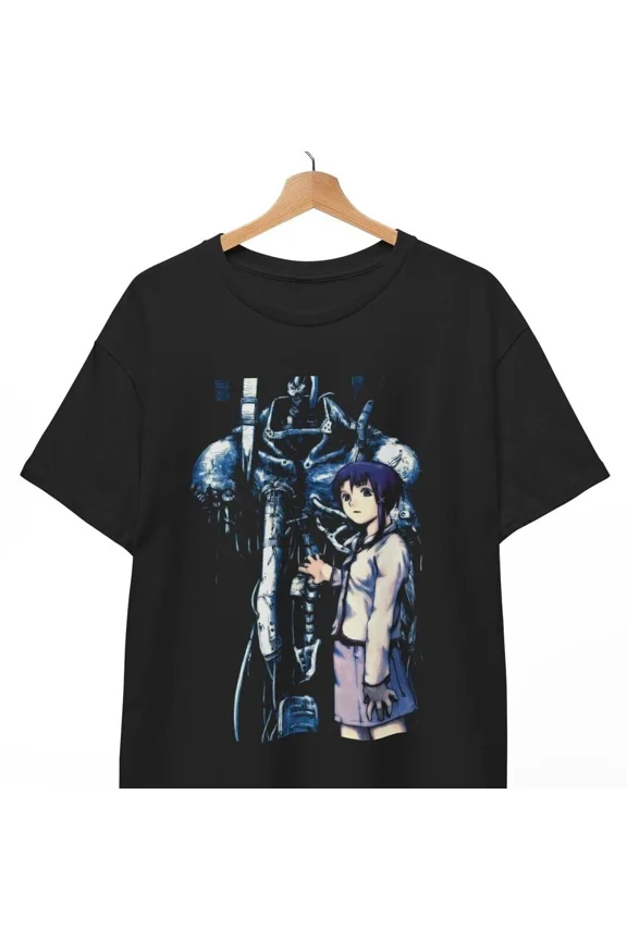 LAIN T-Shirt, LAIN Serial Experiments Shirt, Anime Merch, Otaku, Unisex Tee
