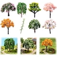 thumbnail image 1 of LAIOWEI Miniature Fairy Garden Trees, Bonsai Model Plant Ornaments, Dollhouse Decorative Trees, DIY Garden Craft Decorations for Mini Landscape 1Pcs, 1 of 5