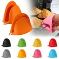 thumbnail image 1 of LAIOWEI Silicone Oven Mitts Heat Resistant, Pot Holders, Silicone Potholders for Kitchen, Mini Rubber Oven Glove Kitchen Mittens, Cooking Mitts 1Pcs, 1 of 6