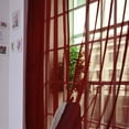 thumbnail image 1 of LAIOWEI Solid Sheer Rod Pocket Curtain, Voile Draperies, Rod Pocket Sheer Voile Window Curtain, 39.4 x 78.7in, for Kitchen Bedroom Chil dren Living Room Yard Brown 1Pcs, 1 of 5