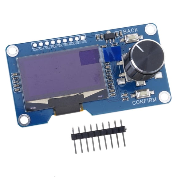 LAIQIEN 0.96/1.3inch Oleds Display Module With EC11 Rotarys Encoders I2C Interfaces LCD Screen DIY Module