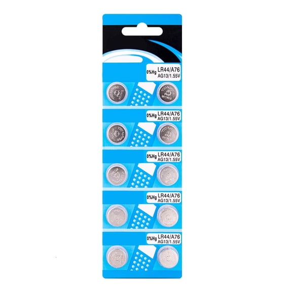 LAIQIEN 10/20Pieces High Capacity LR44 AG13 1.5 V Alkaline Button Cell Button Batteries For Small Electronics Medicals Devices