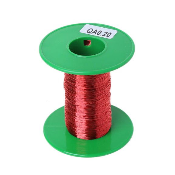 LAIQIEN 100m QA Polyurethane Enameled Copper Wire 0.2mm Welding Wires Coil Winding