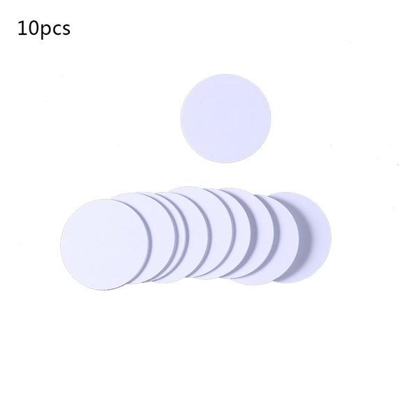 LAIQIEN 10PSC for Smart PVC Coin Card Tag Prgrammable Rewritable T5577 125Khz FRID Chip