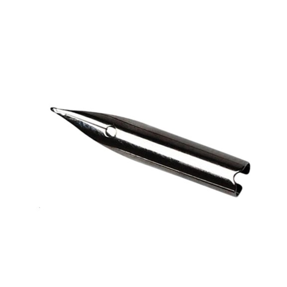 LAIQIEN 10Pcs Fountain Pen Tip Replacement Interchangeable Metal Pen Tip For Handwriting