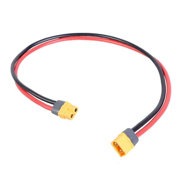 LAIQIEN 12AWG XT60 Male to Female Extension Cord for Versatiled Use in Model Aircraft and Batteries