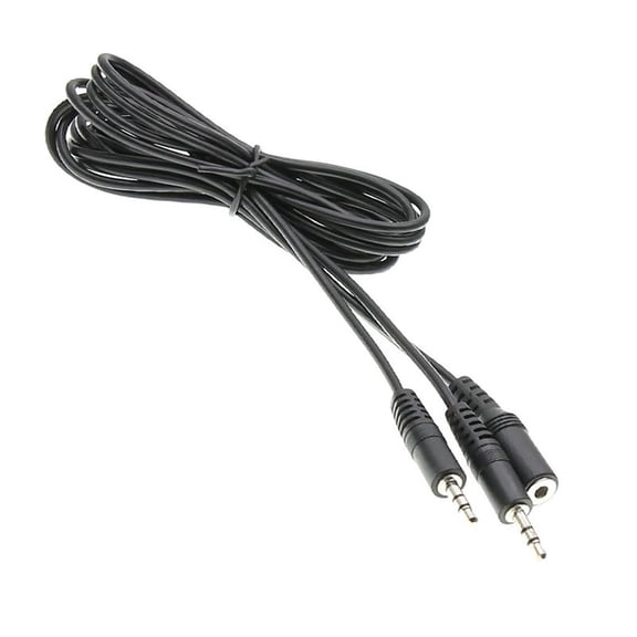 LAIQIEN 2 in 1 3.5mm Connection Cord 1xFemale to 2xMale 1/8inch Sharing Cable Line for Earphones Mic and Speakers