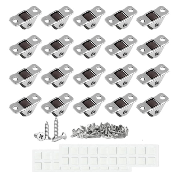 LAIQIEN 20Pack Small Quiet Swivels Casters Moving Furniture Casters Pulley 360 Degree Rotation Swivels Castors Easy Installation