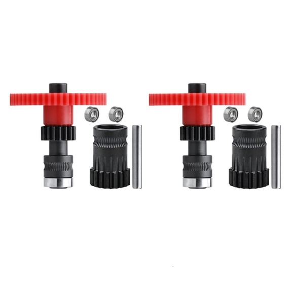 LAIQIEN 2Set High Precisions Gear Upgrades for DDG Voron Cw1 Cw2 Extruder Offering Enhanceds Stability and Durability In 3D Printing