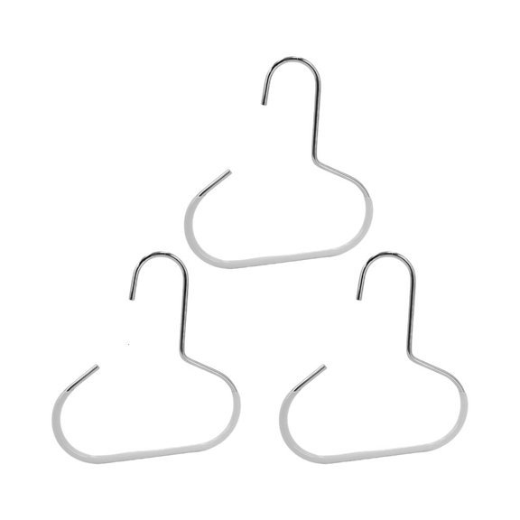 LAIQIEN 3 Pieces Caps Display Stand with Protective Hook Head Circle Rings Hat Hanger Dormitory Bedroom Closet Accessory