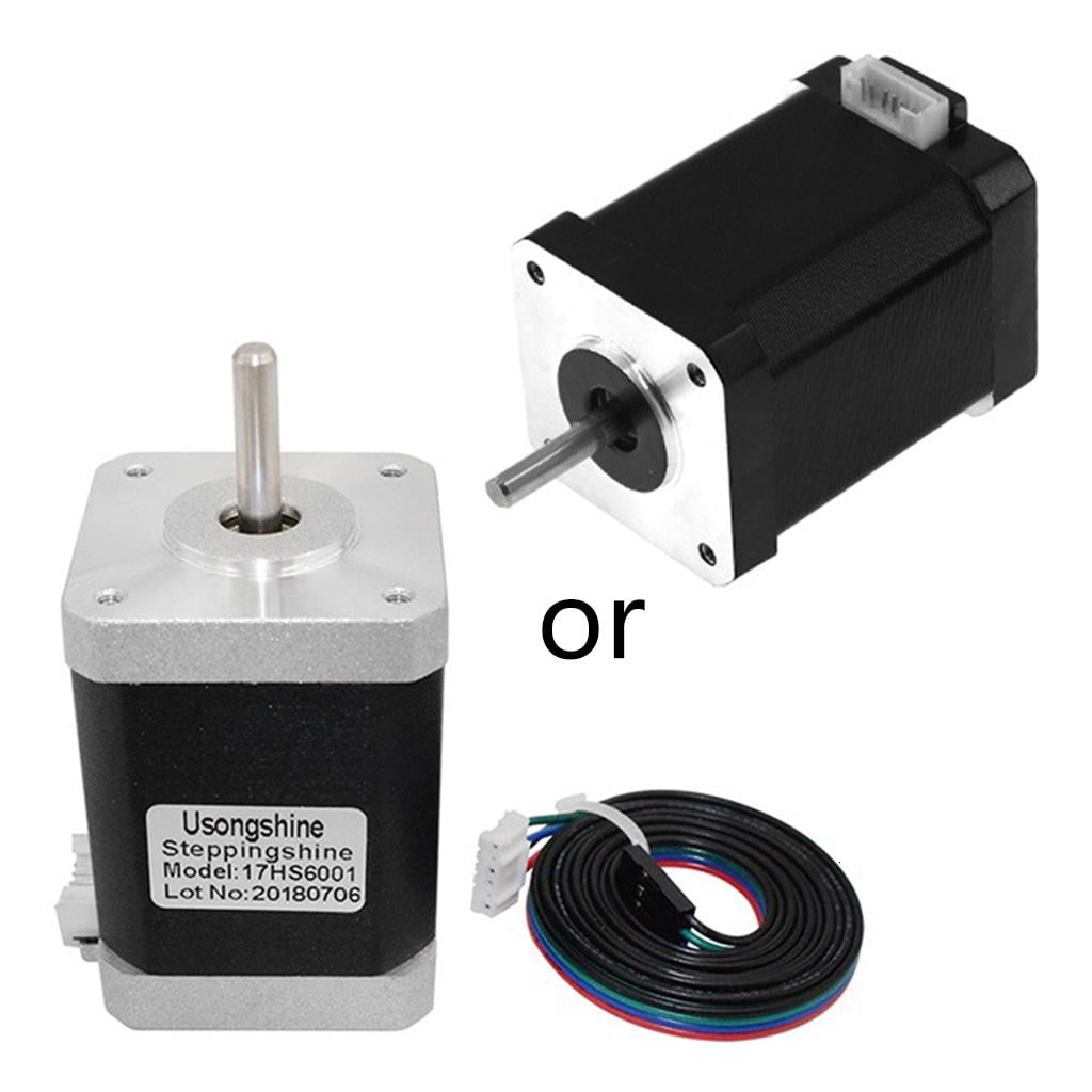 LAIQIEN 3D Printer CNC Controller Nema 17 Stepper Motor D Shaped Shaft ...