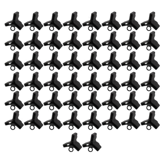LAIQIEN 50 Pieces Fishing Hook Bonnets Fishing Treble Hooks Protector Hook Safety Cover